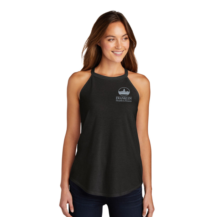 Ladies Tri Rocker Tank